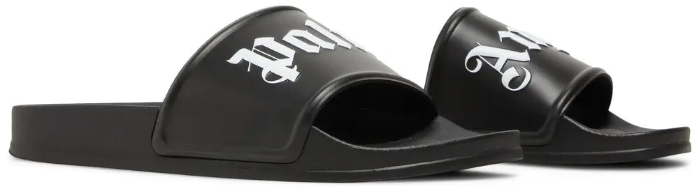 PALM ANGELS RUBBER SLIDER WITH EMBOSSED LOGO
