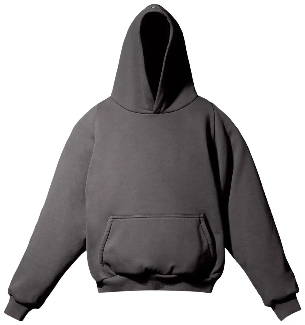 Yeezy Gap Engineered by Balenciaga Logo Hoodie Dark Grey