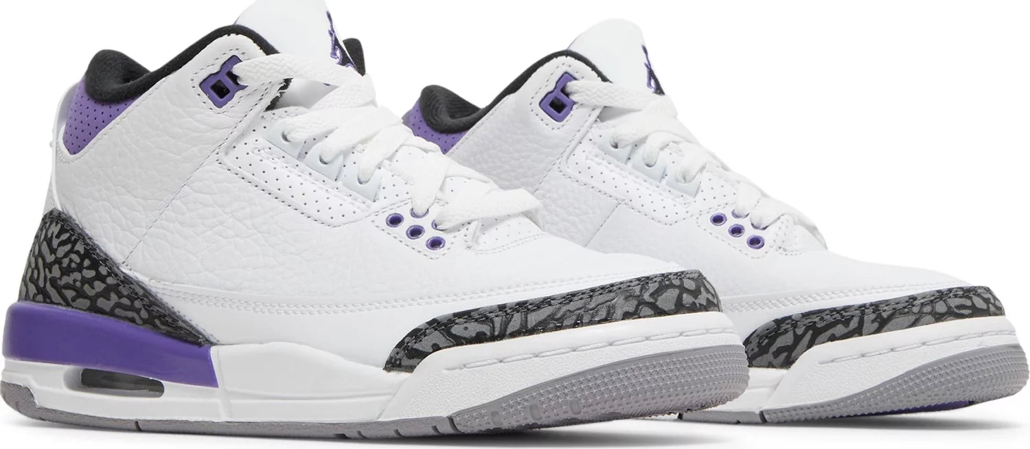 Air Jordan 3 Retro GS Dark Iris