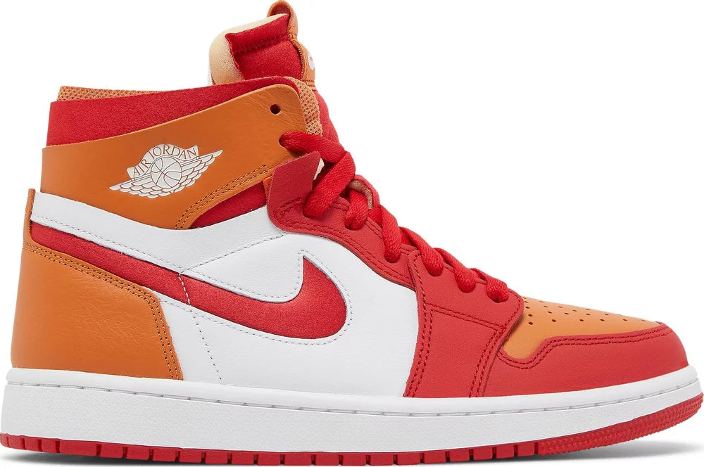 Air Jordan 1 High Zoom Air CMFT Fire Red Hot Curry W