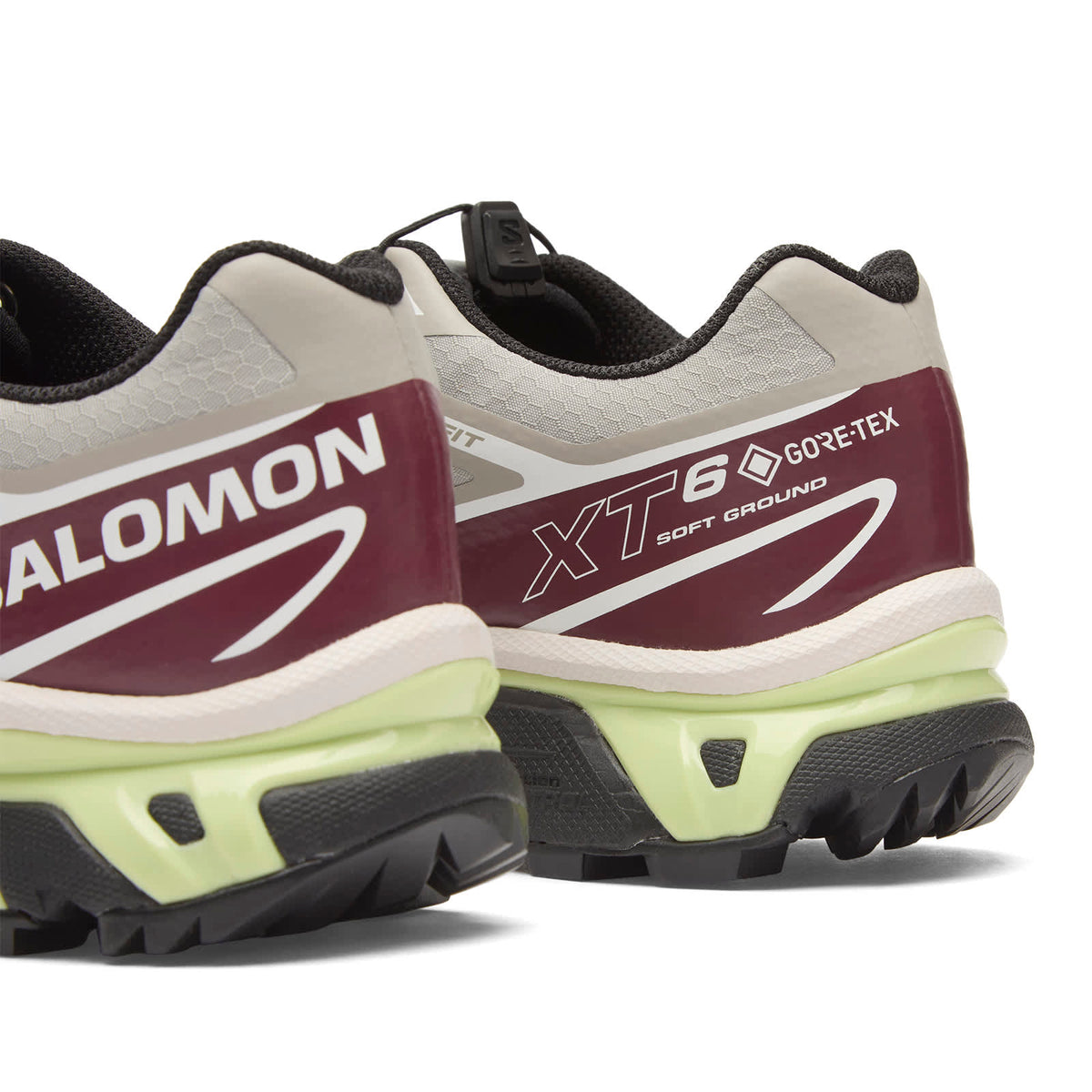 Salomon XT-6 Gore-Tex Paloma Maroon Banner
