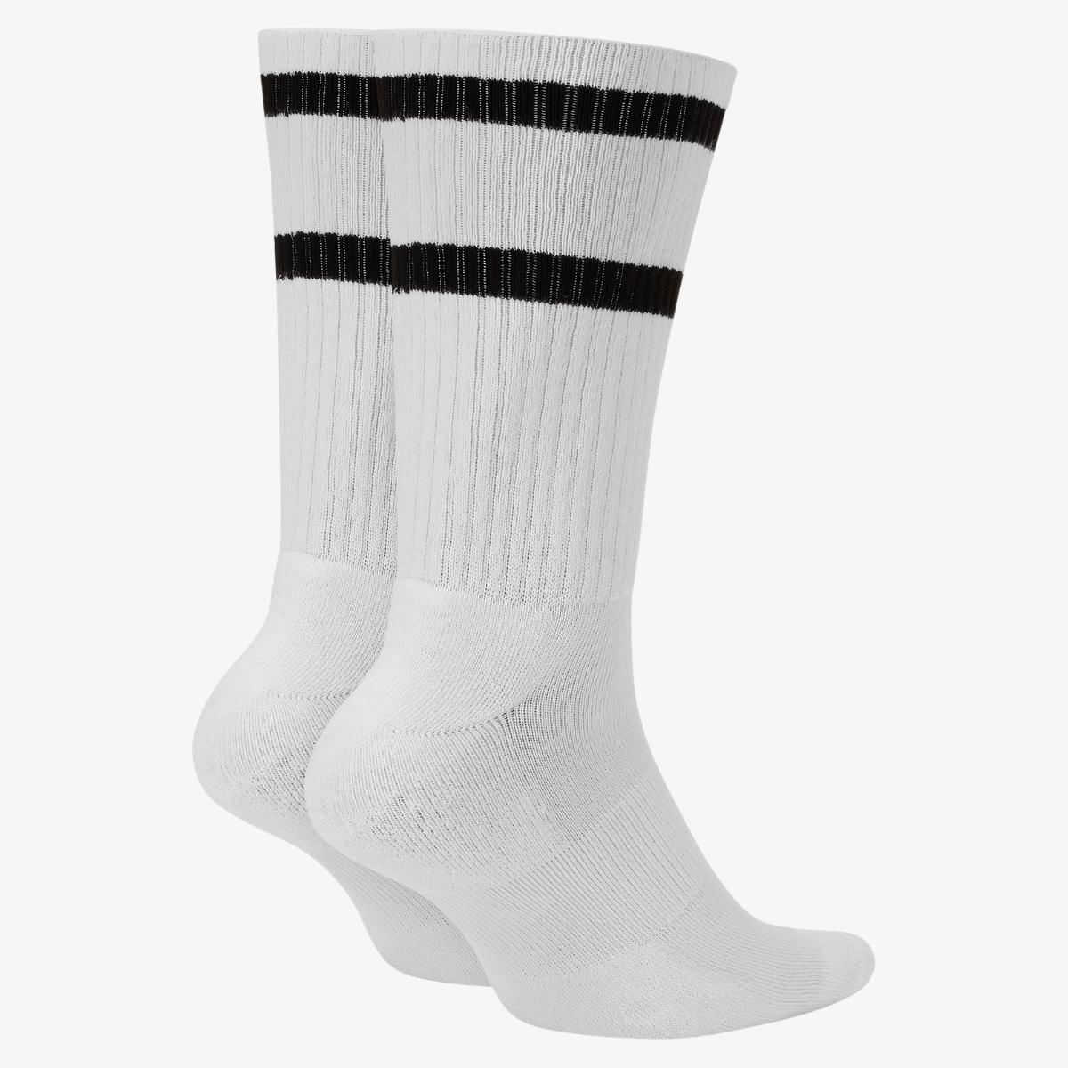 Nike Heritage Crew Socks 2-Pack White Black