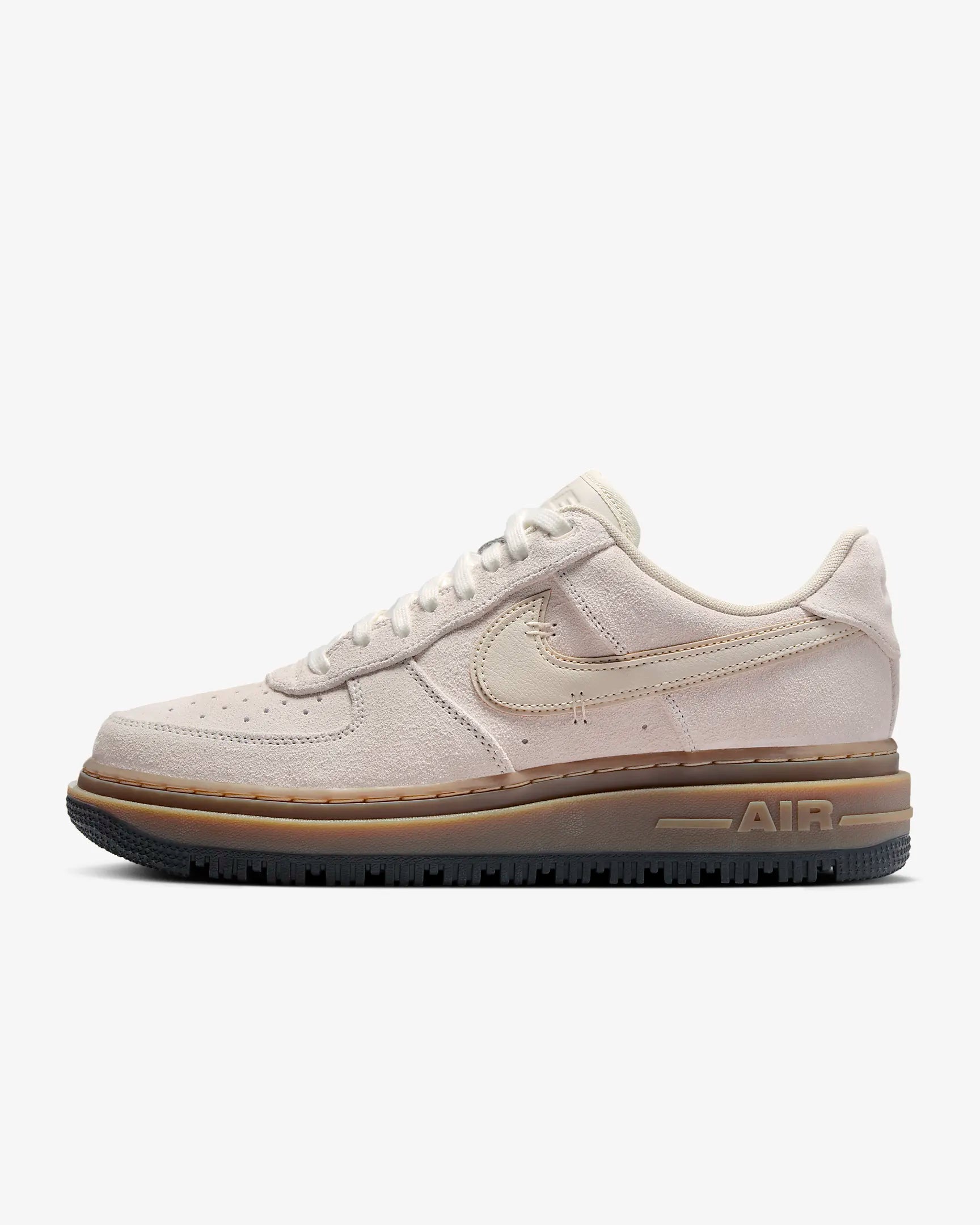 Nike Air Force 1 Low Luxe Light Orewood Brown Gum