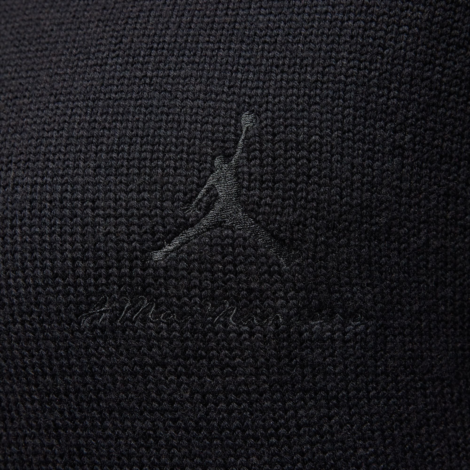 Jordan x A Ma Maniere Jacquard Hoodie Black