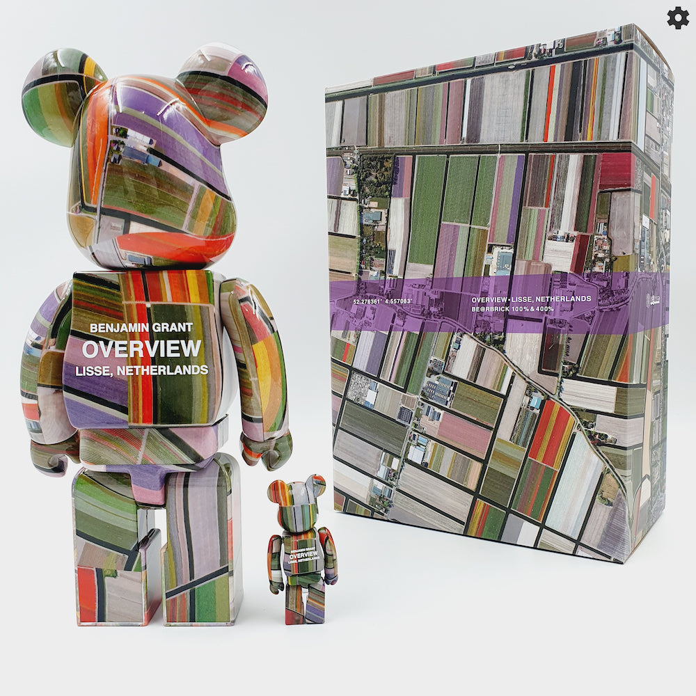 Bearbrick Benjamin Grant (Overview) Lisse 100% &amp; 400% Set