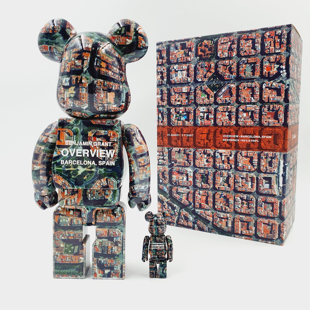 Bearbrick Benjamin Grant (Overview) Barcelona 100% & 400% Set