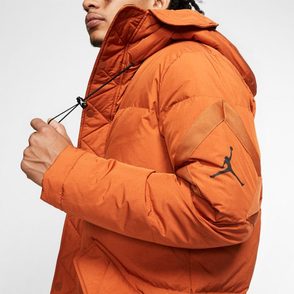 Air Jordan MJ Wings Down Parka Orange