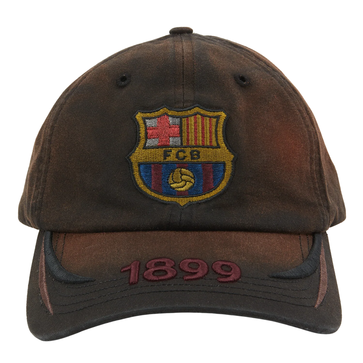 Travis Scott X СЈ X FCB 1899 DISTRESSED HAT Black