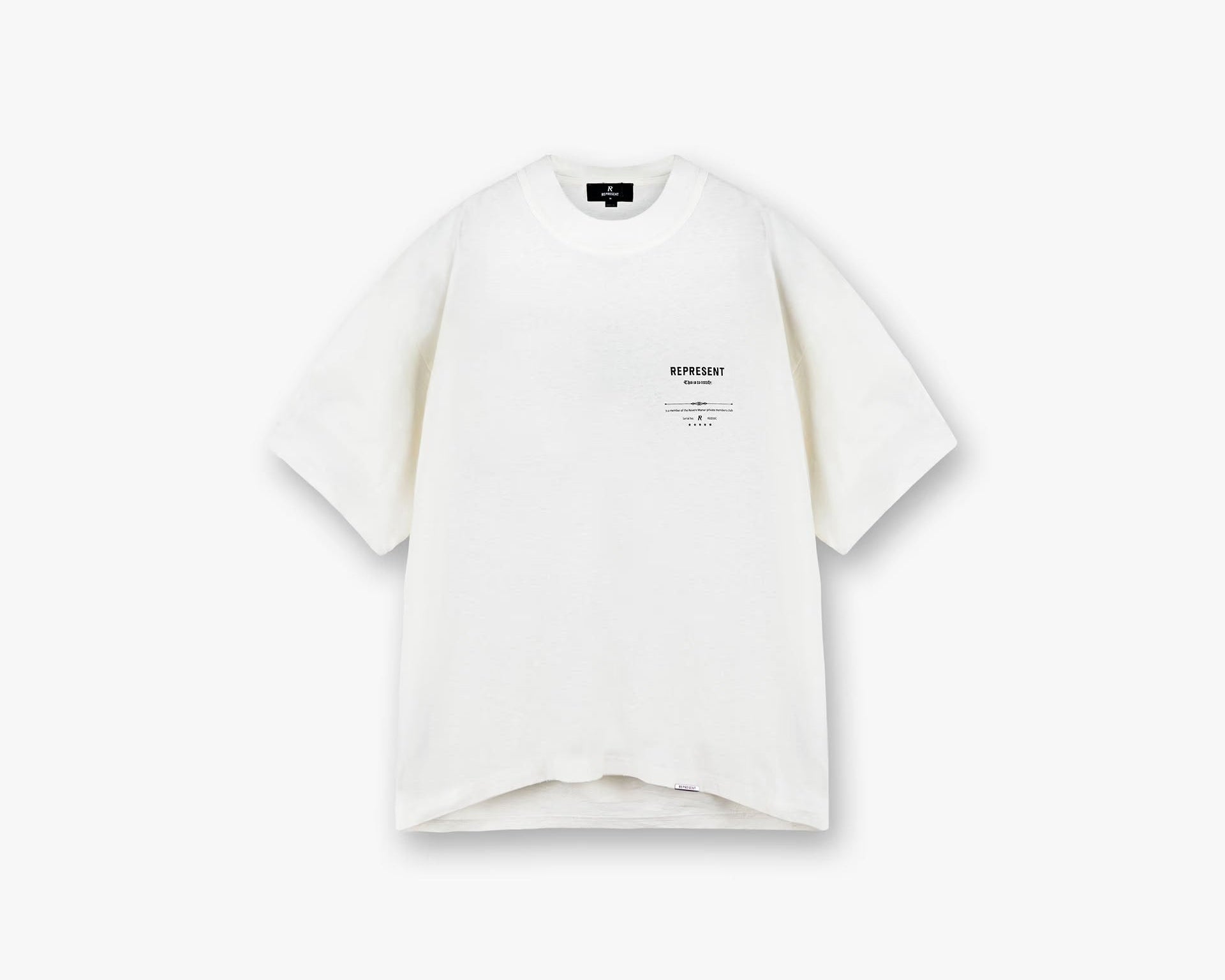 Represent Revere Manor T-Shirt Aged White