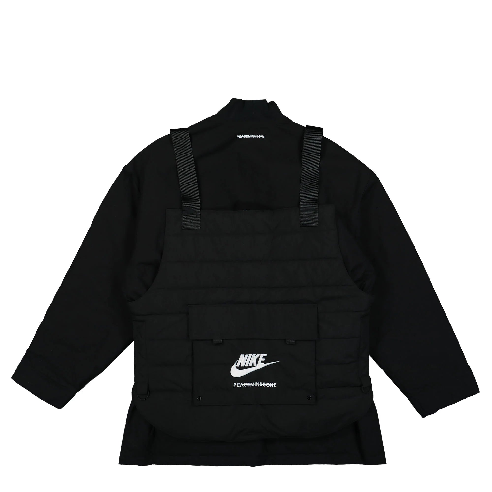 Nike x Peaceminusone G-Dragon 2+1 Jacket Black Kimono