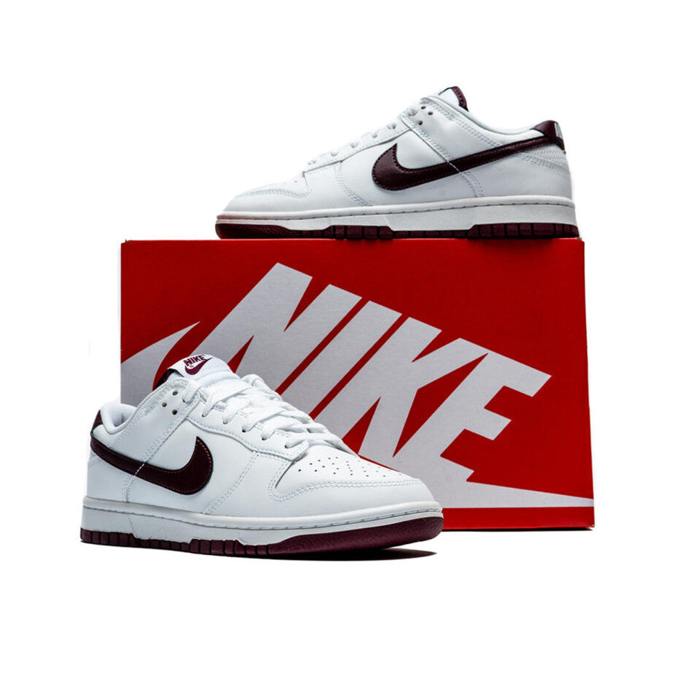 Nike Dunk Low 'White Night Maroon'