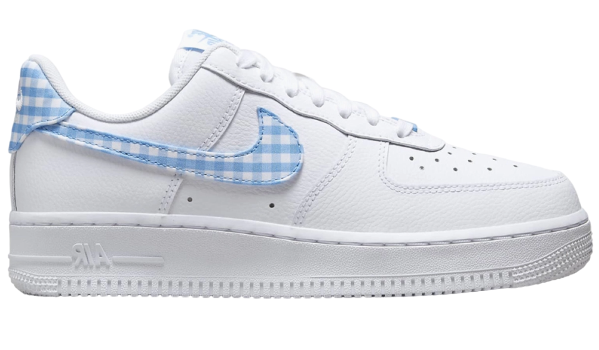 Nike Air Force 1 '07 Essential 'University Blue Gingham' W