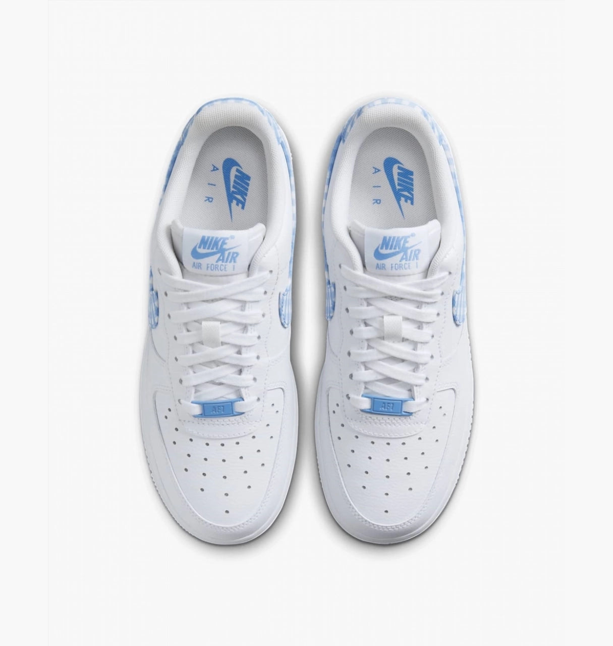 Nike Air Force 1 '07 Essential 'University Blue Gingham' W