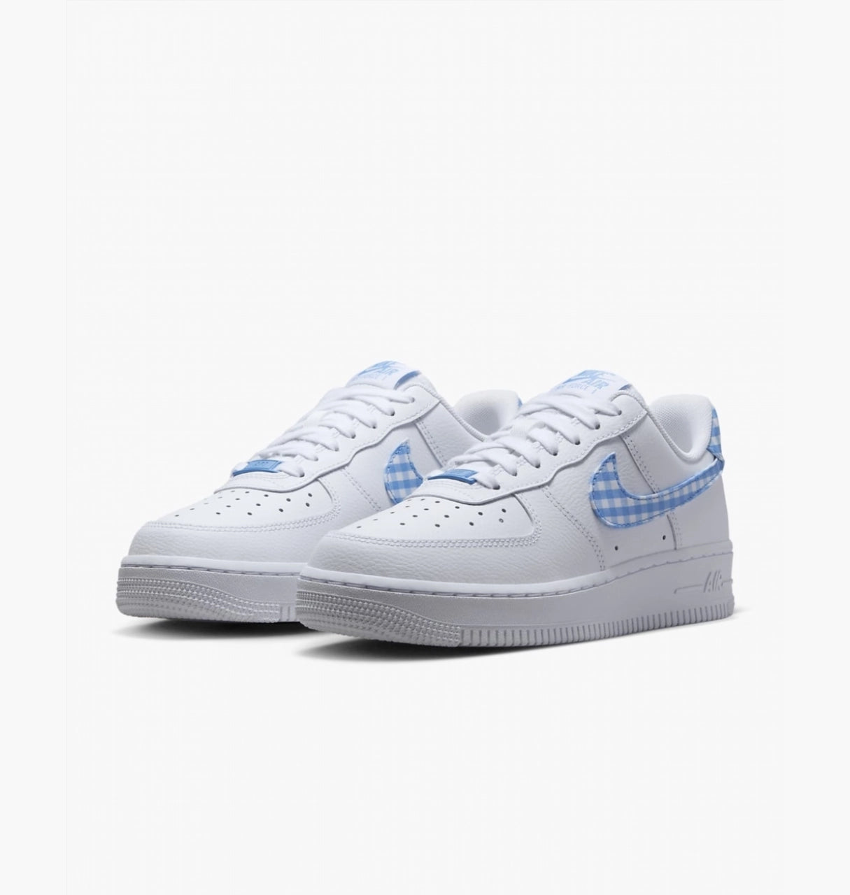 Nike Air Force 1 '07 Essential 'University Blue Gingham' W