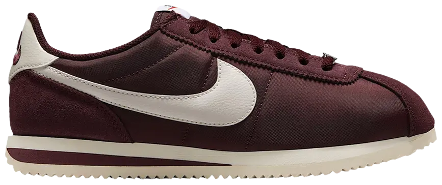 Nike Wmns Cortez Textile Shoes 'Burgundy Crush/Sail'