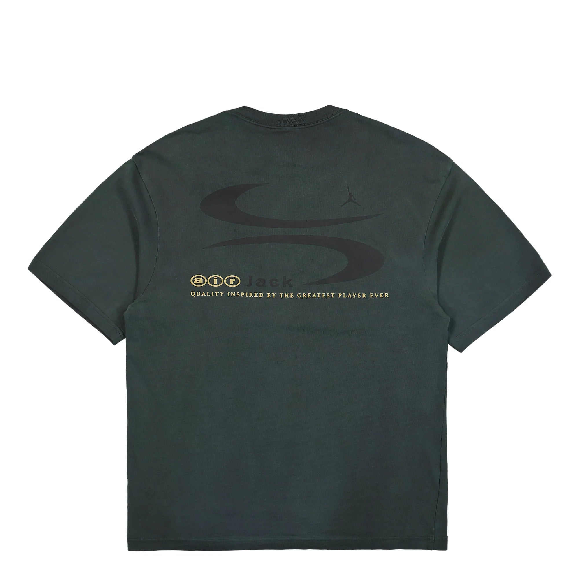 Travis Scott x Air Jordan Logo T-Shirt 'Dark Smoke Grey'