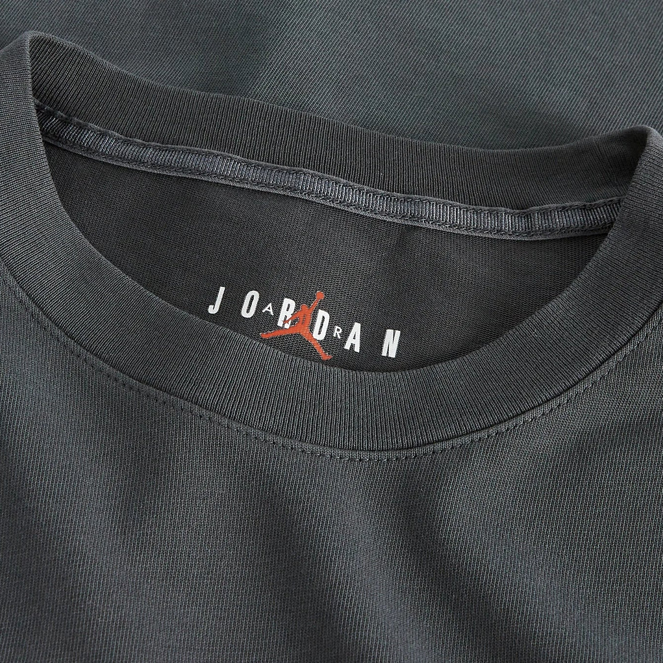 Travis Scott x Air Jordan Logo T-Shirt 'Dark Smoke Grey'