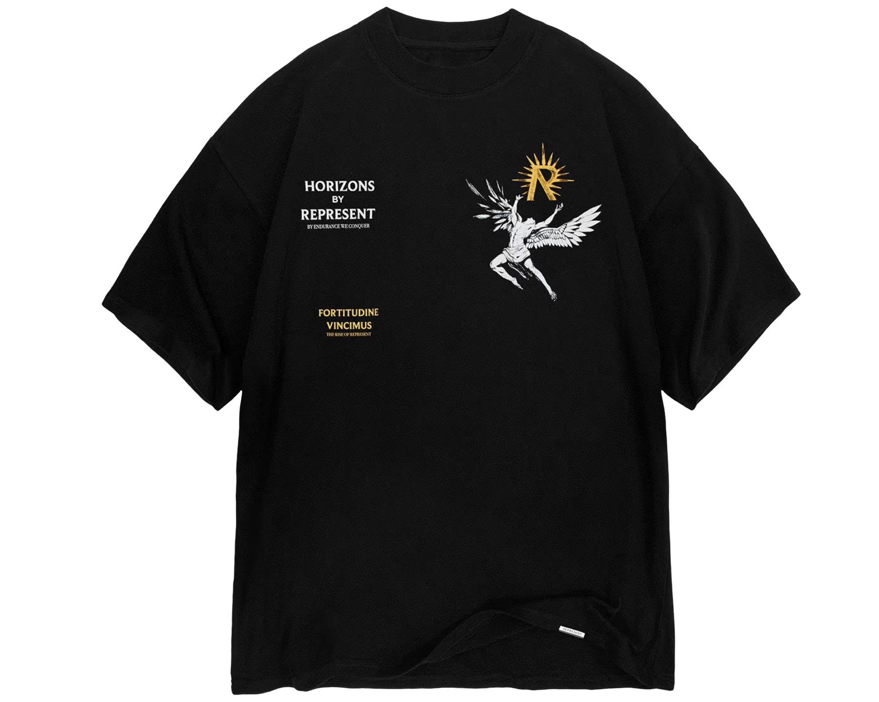 Represent T-Shirt 'Icarus' Jet Black