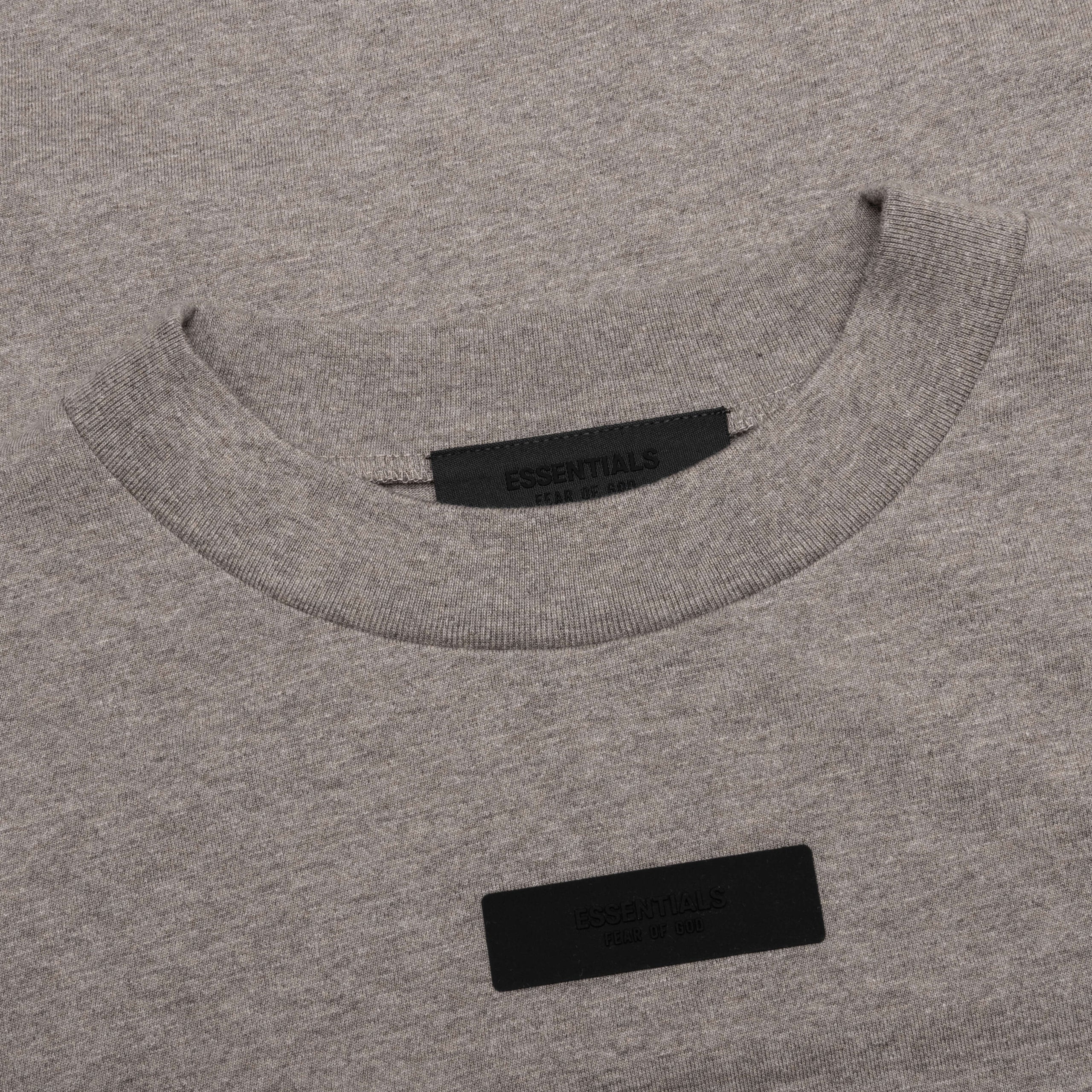 Fear of God Essentials Crewneck Tee Dark Heather Oatmeal