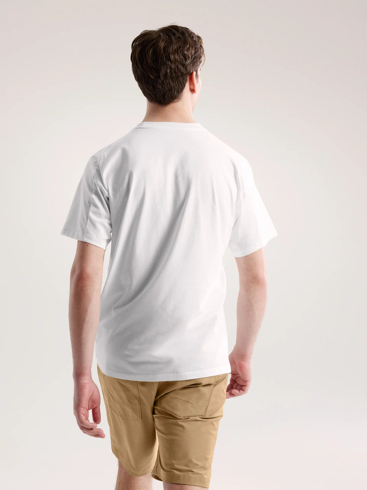 Arcteryx Kragg SL Cotton Short Sleeve White Light