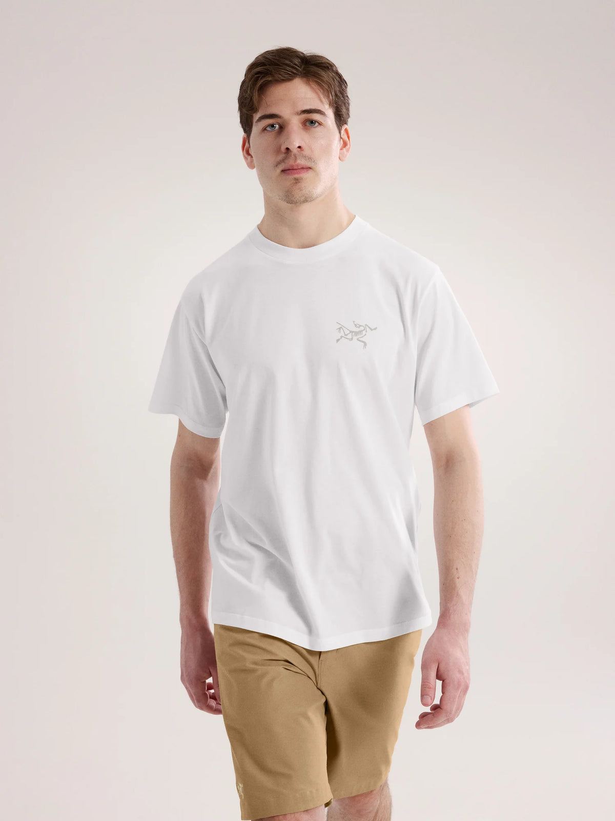 Arcteryx Kragg SL Cotton Short Sleeve White Light