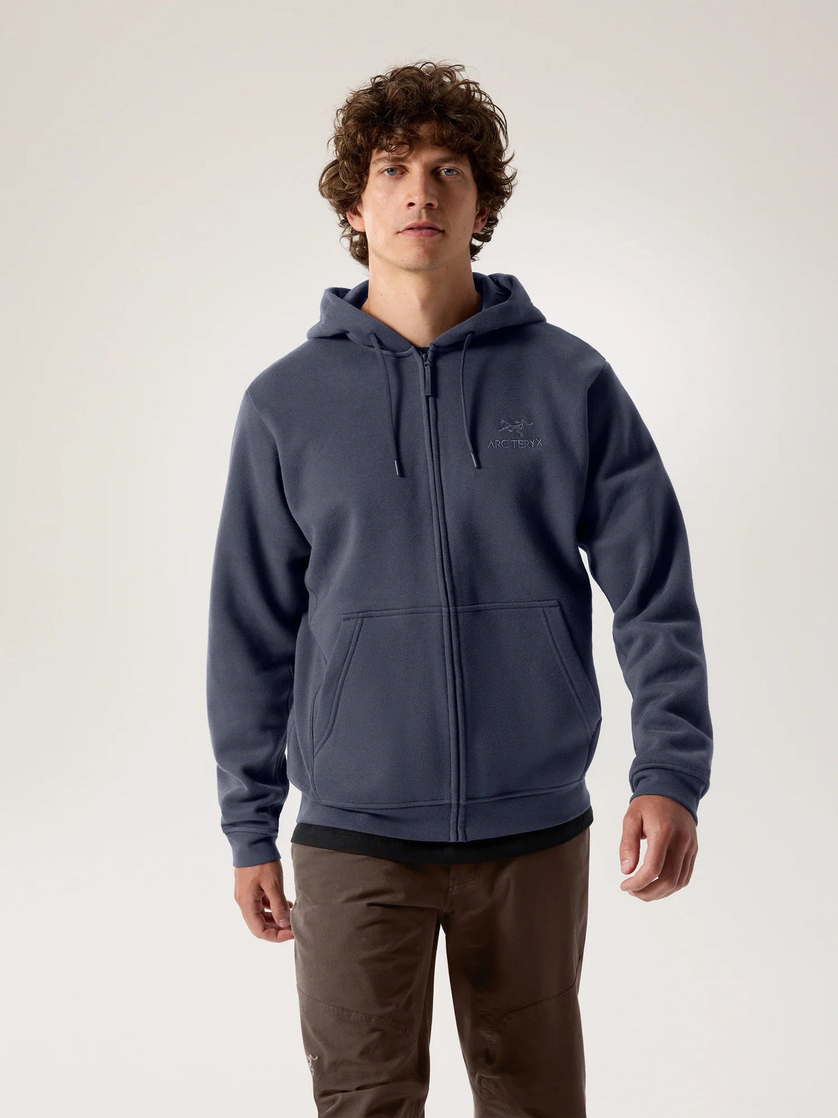 Arcteryx Emblem Fleece Full-Zip Hoody Black Sapphire