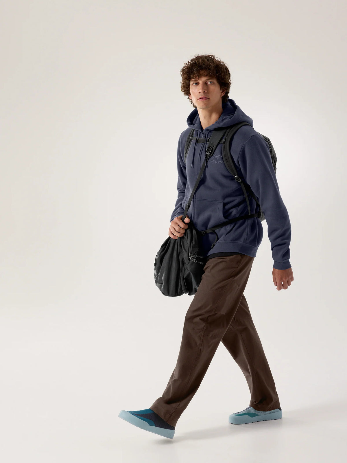 Arcteryx Emblem Fleece Full-Zip Hoody Black Sapphire