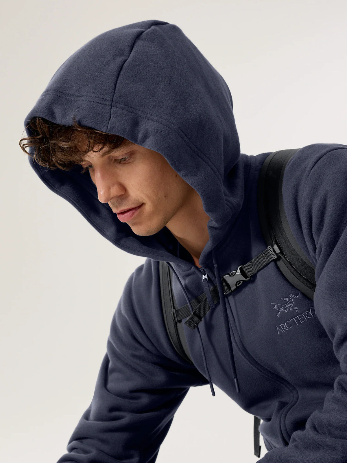 Arcteryx Emblem Fleece Full-Zip Hoody Black Sapphire