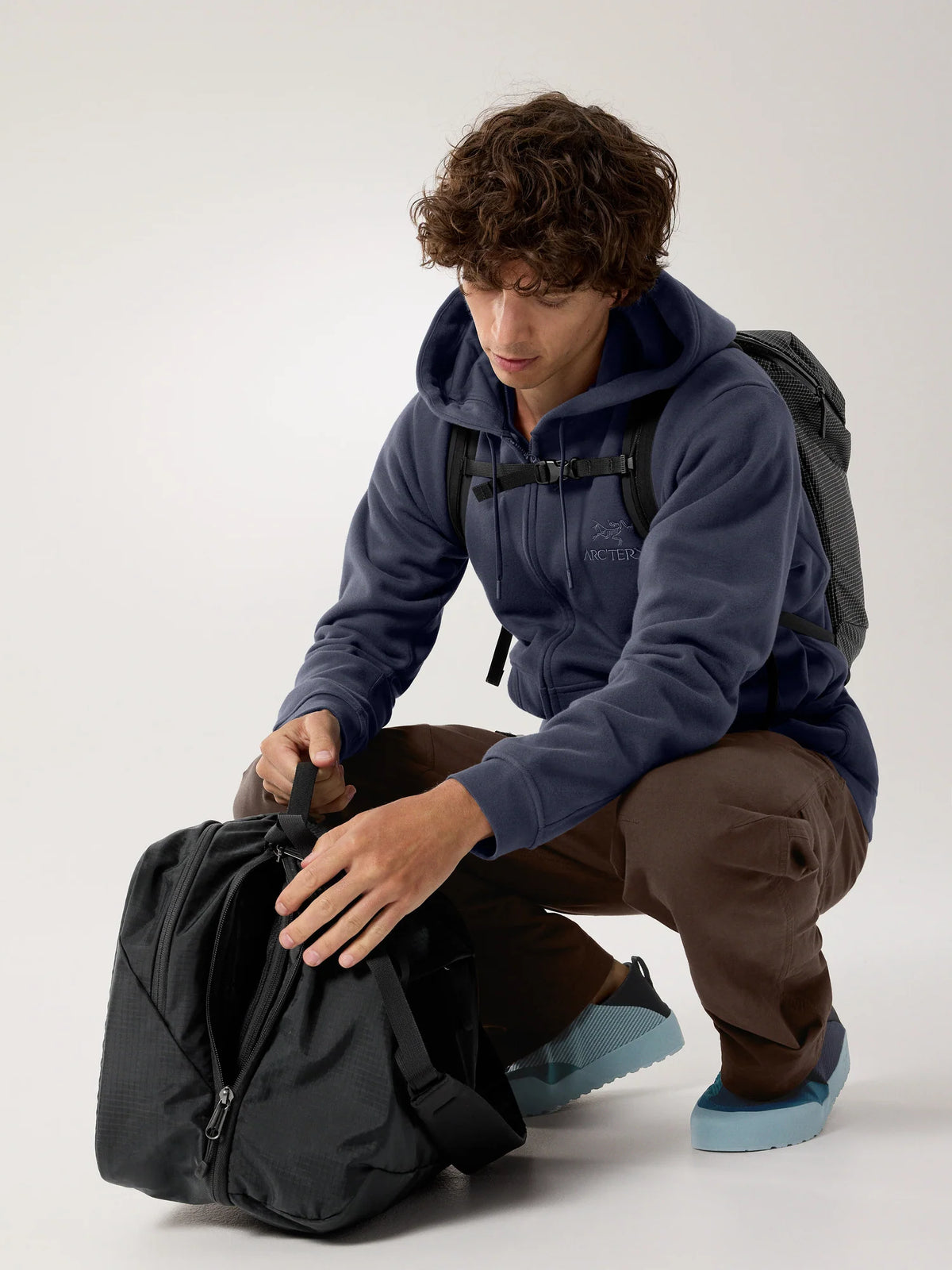 Arcteryx Emblem Fleece Full-Zip Hoody Black Sapphire