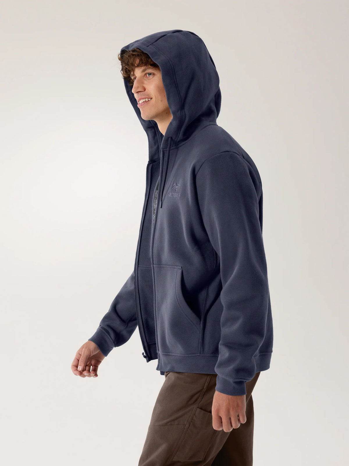 Arcteryx Emblem Fleece Full-Zip Hoody Black Sapphire
