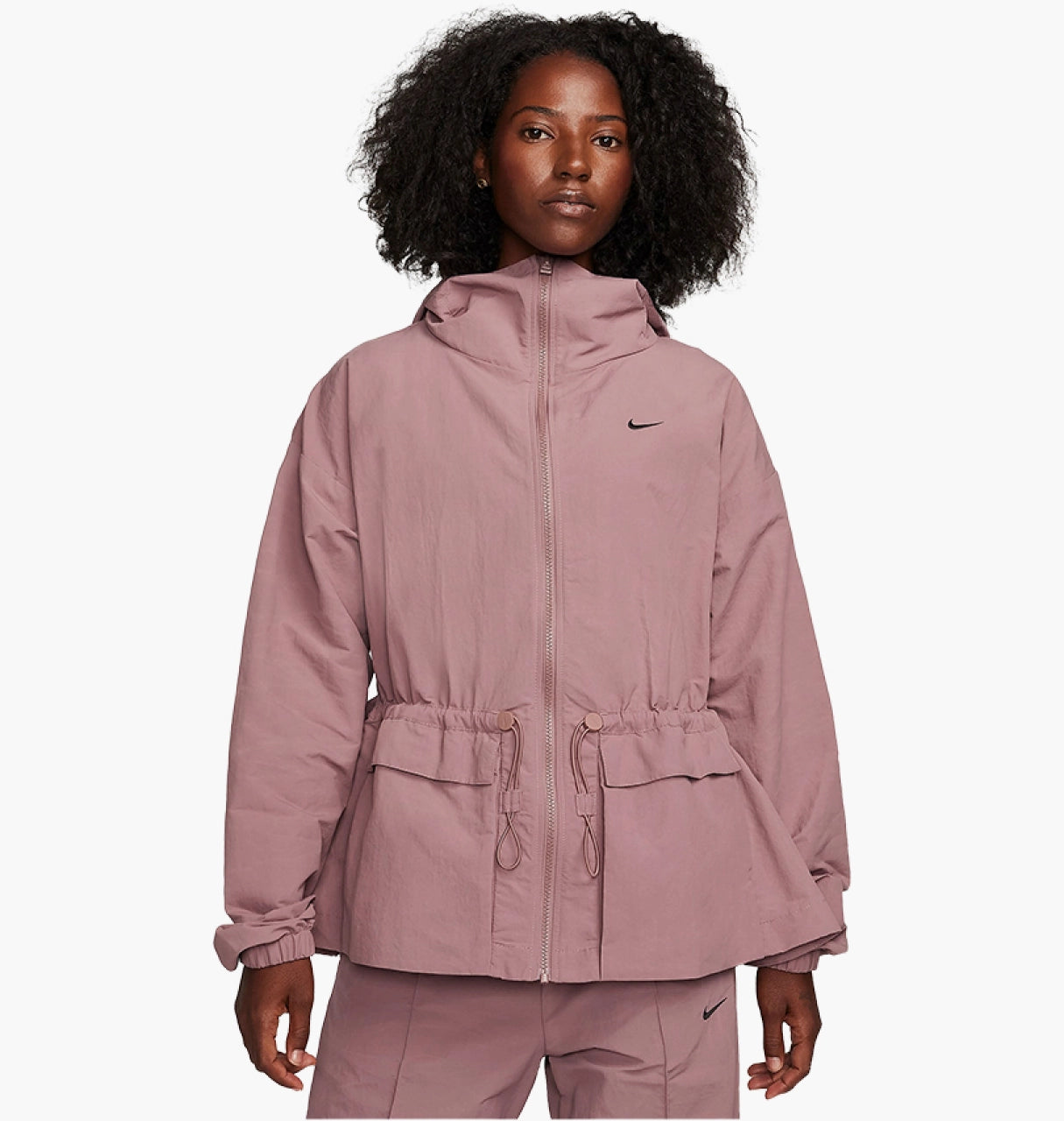 Nike Sportswear Everything Wovens Wooversized Hooded Jacket Violet