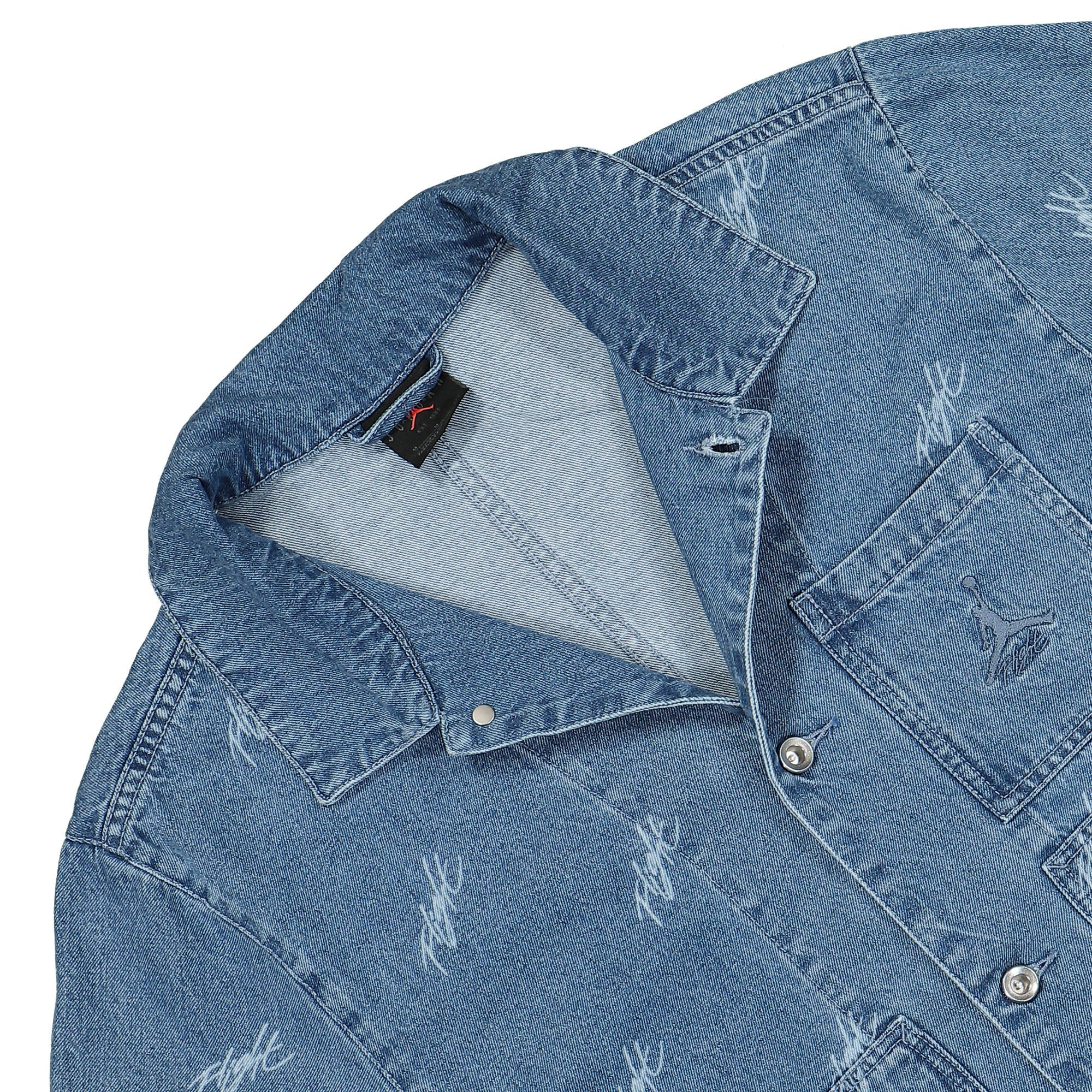 Air Jordan Flight Heritage Denim Jacket Blue