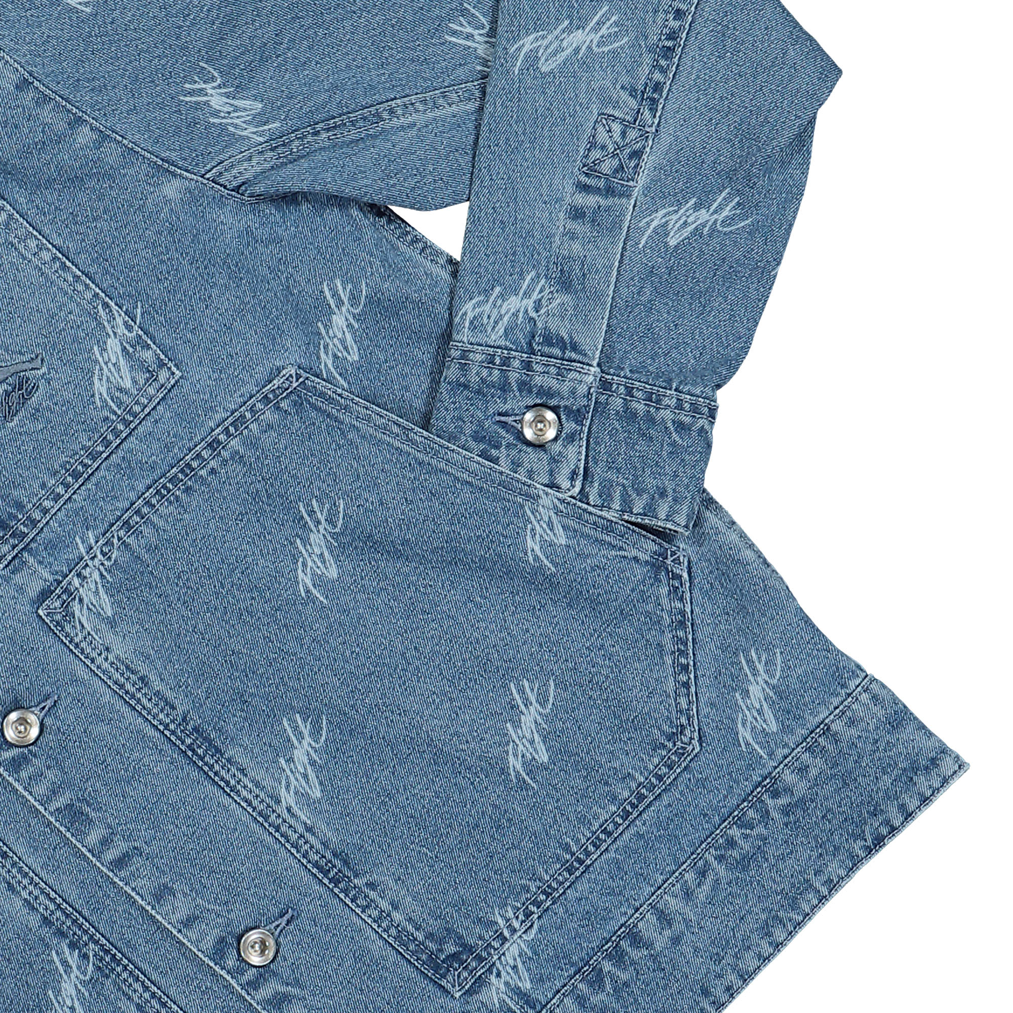Air Jordan Flight Heritage Denim Jacket Blue