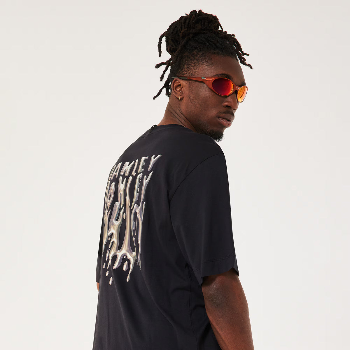 Oakley Stacked Metal T-Shirt Black