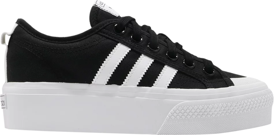 Adidas Nizza Platform Black