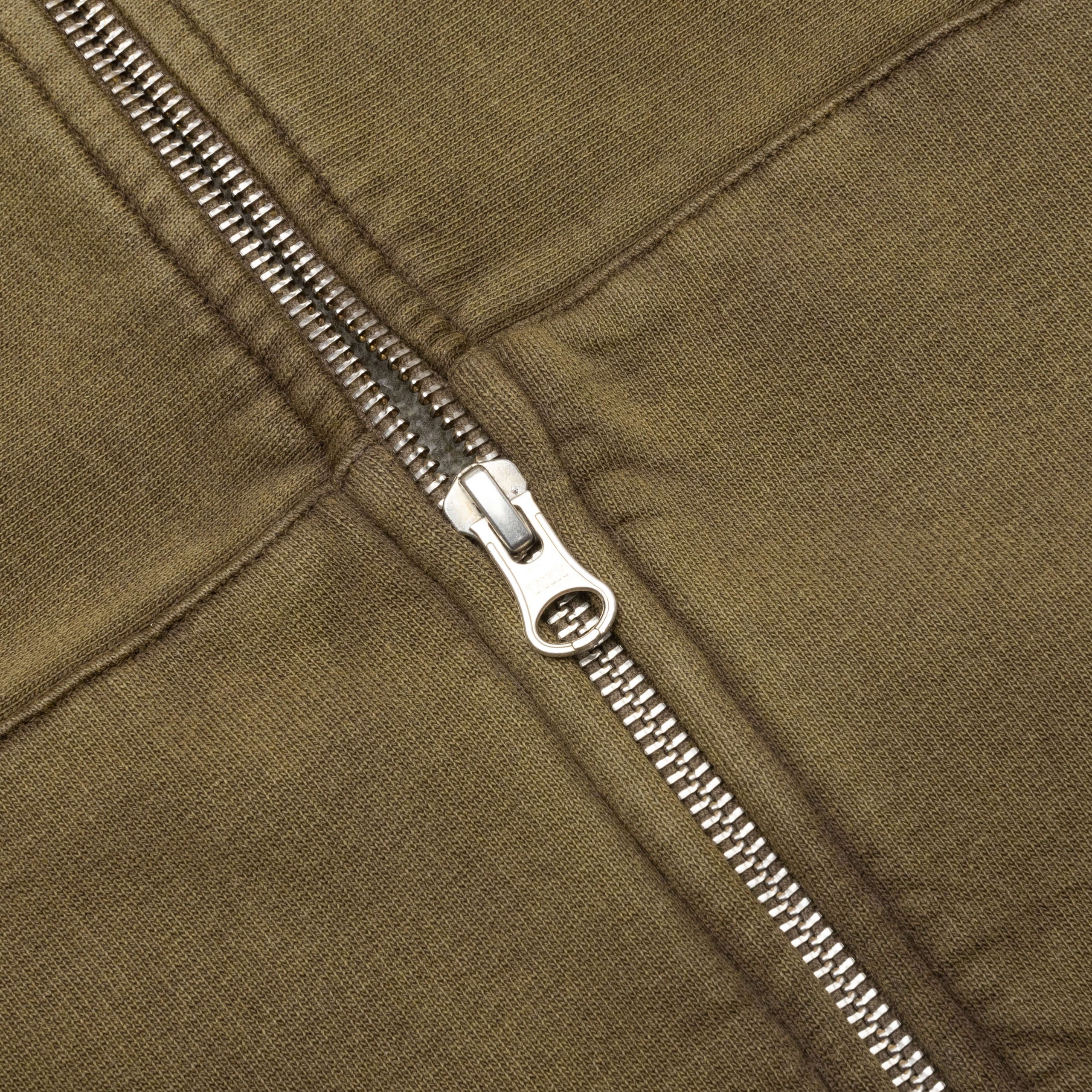 Stussy FADED GRAPHIC ZIP HOODIE Washed Olive