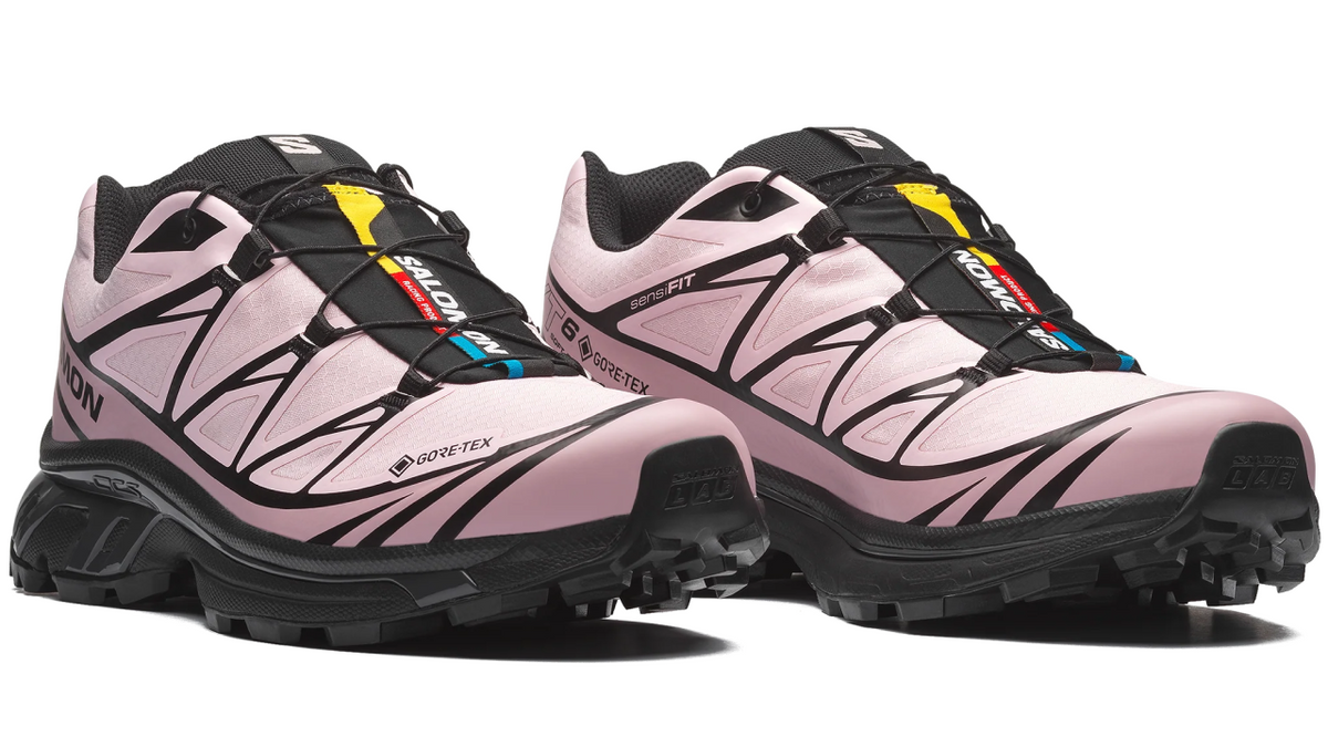 Salomon XT-6 Gore-Tex Black Icy Pink Dawn Pink