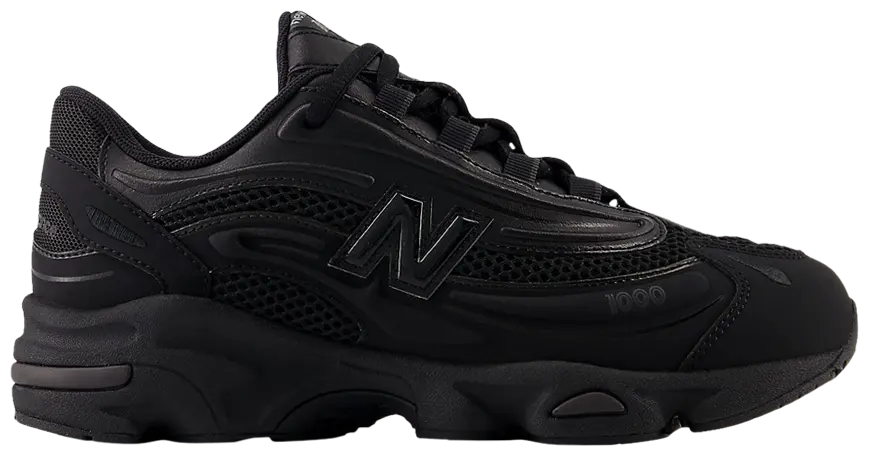 New Balance 1000 Big Kid 'Triple Black'