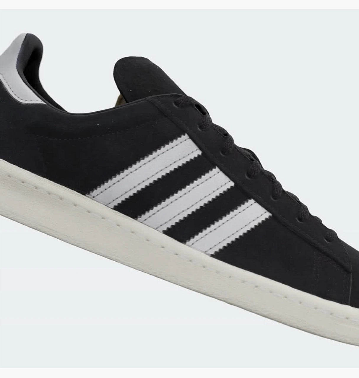 Adidas Campus 'Black Metallic Silver'