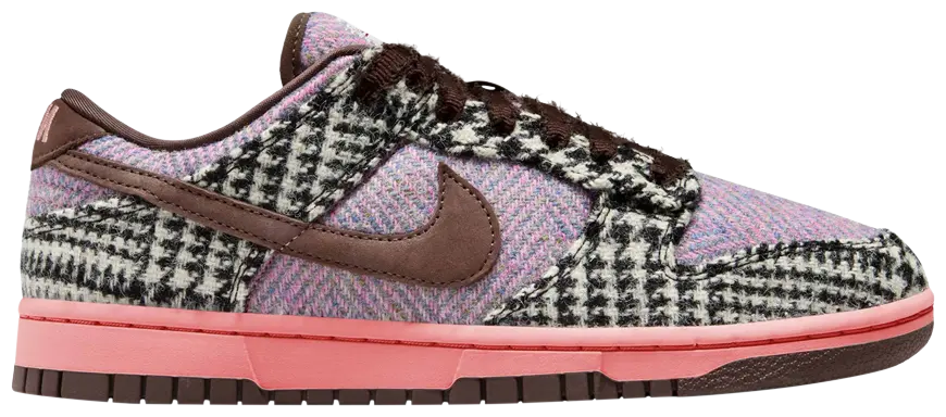 Nike Dunk Low x Harris Tweed Purple