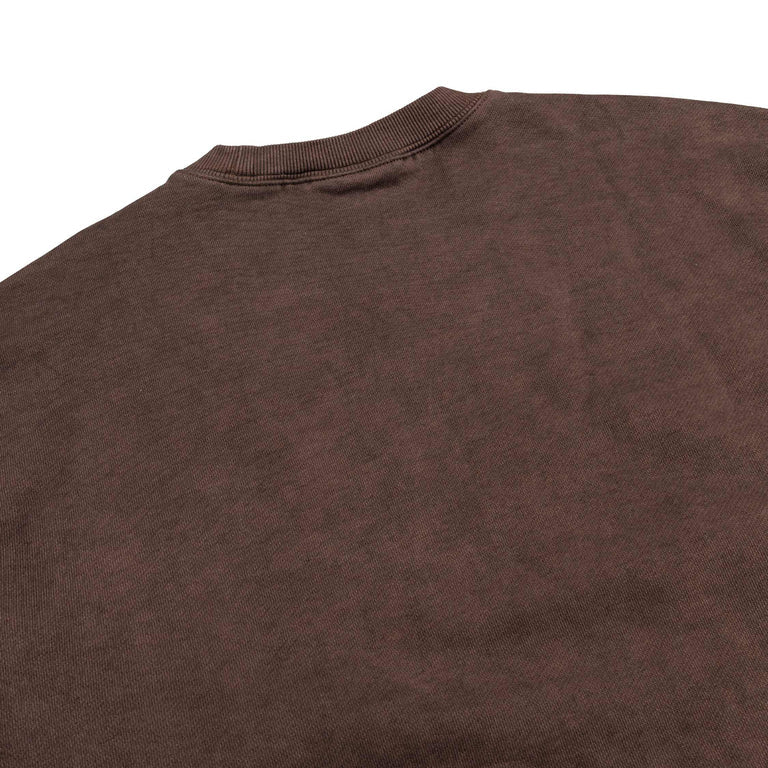 Carhartt WIP Vista Sweatshirt Brown Palisander Garment Dyed