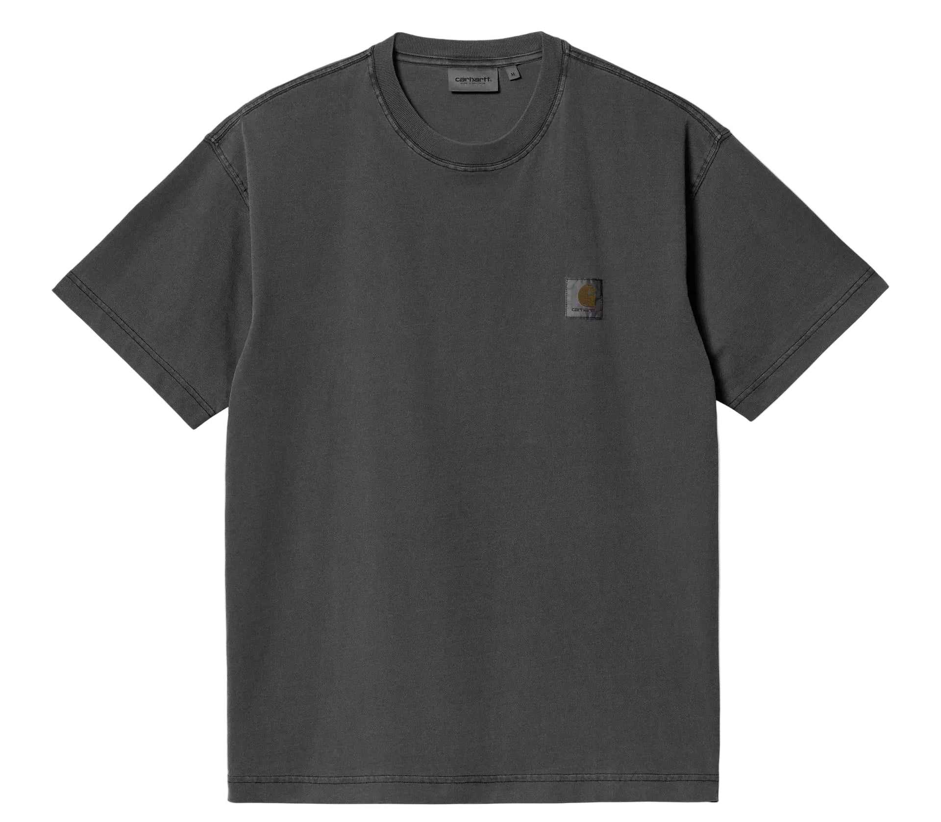 Carhartt WIP S/S Nelson T-Shirt Black Graphite Garment Dyed