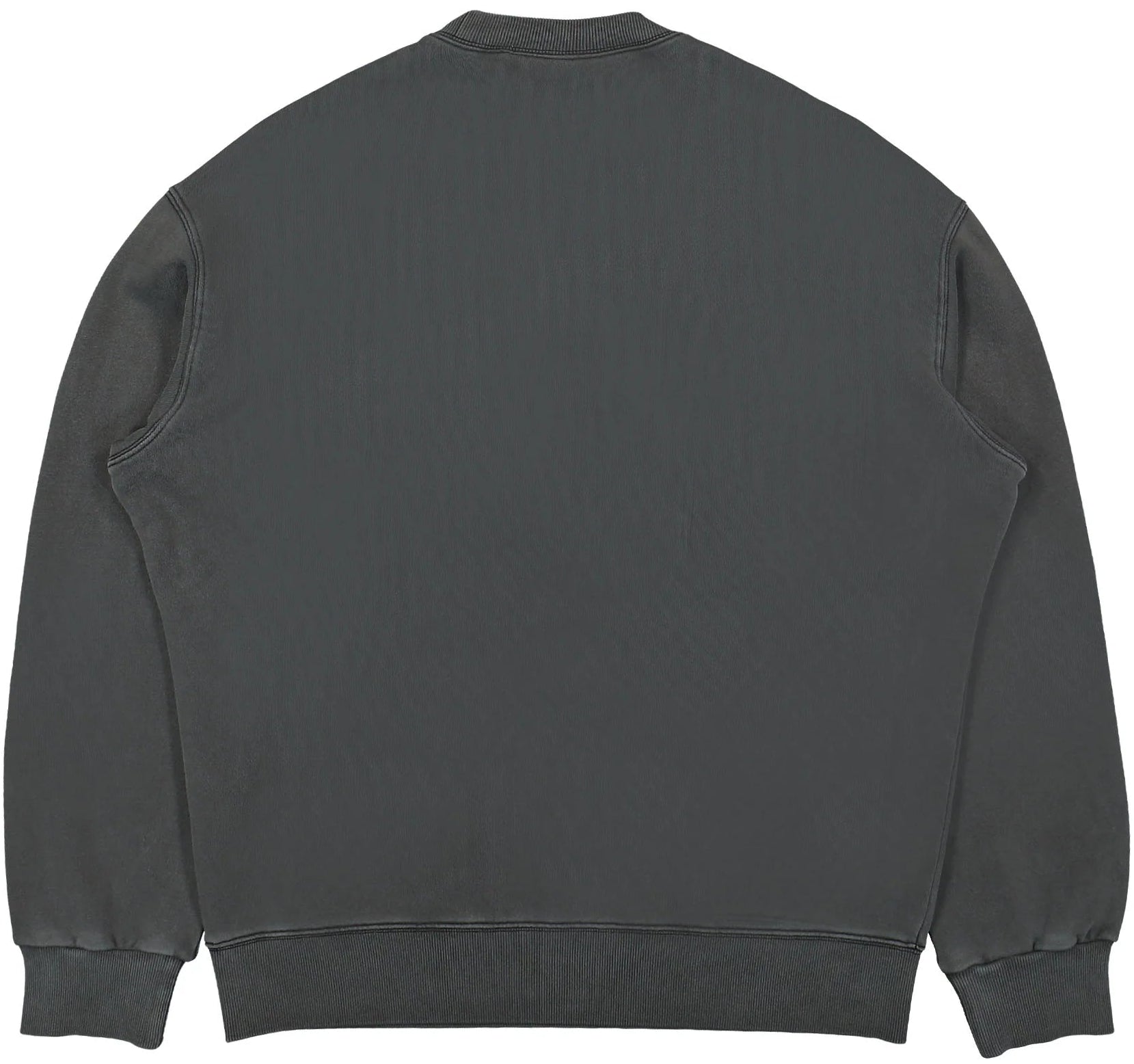 Carhartt WIP Nelson Sweatshirt Black Graphite Garment Dyed