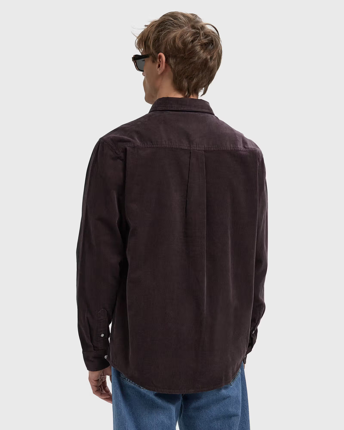 Carhartt L/S Madison Fine Cord Shirt Shale Wax