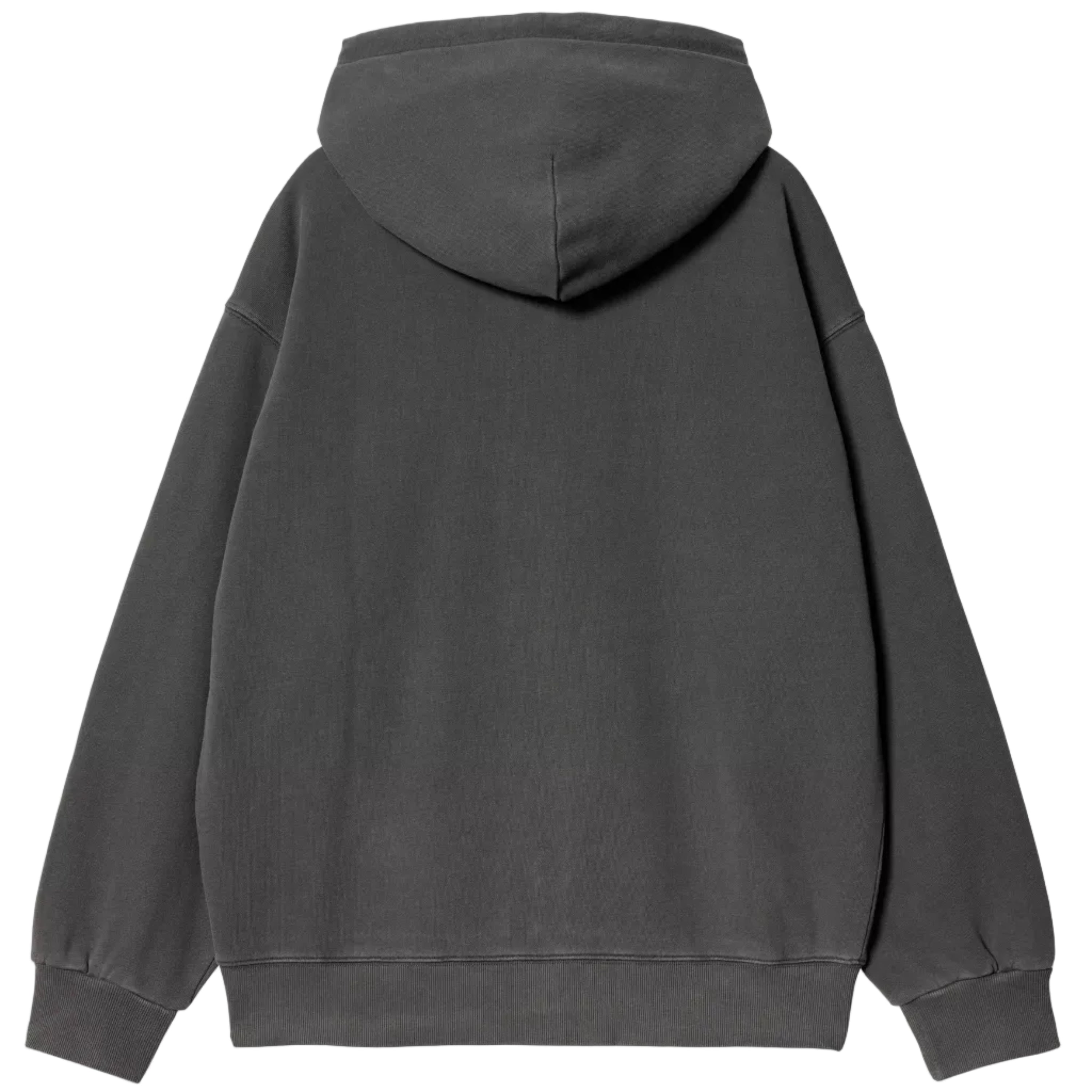 Carhartt WIP Hooded Nelson Jacket Black Graphite Garment Dyed