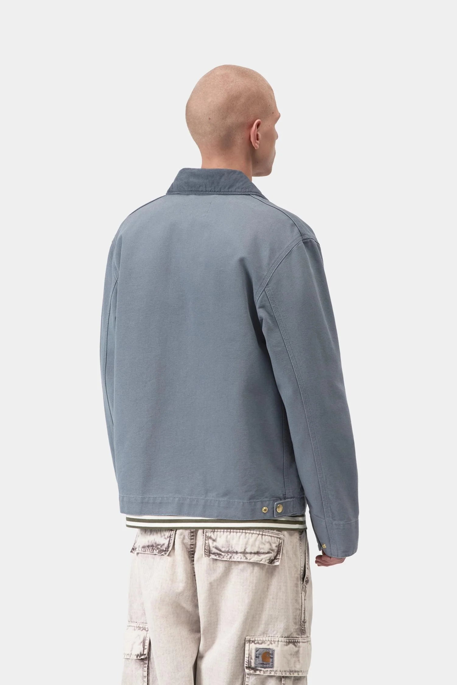 Carhartt Detroit Jacket Leaf Stone canvas