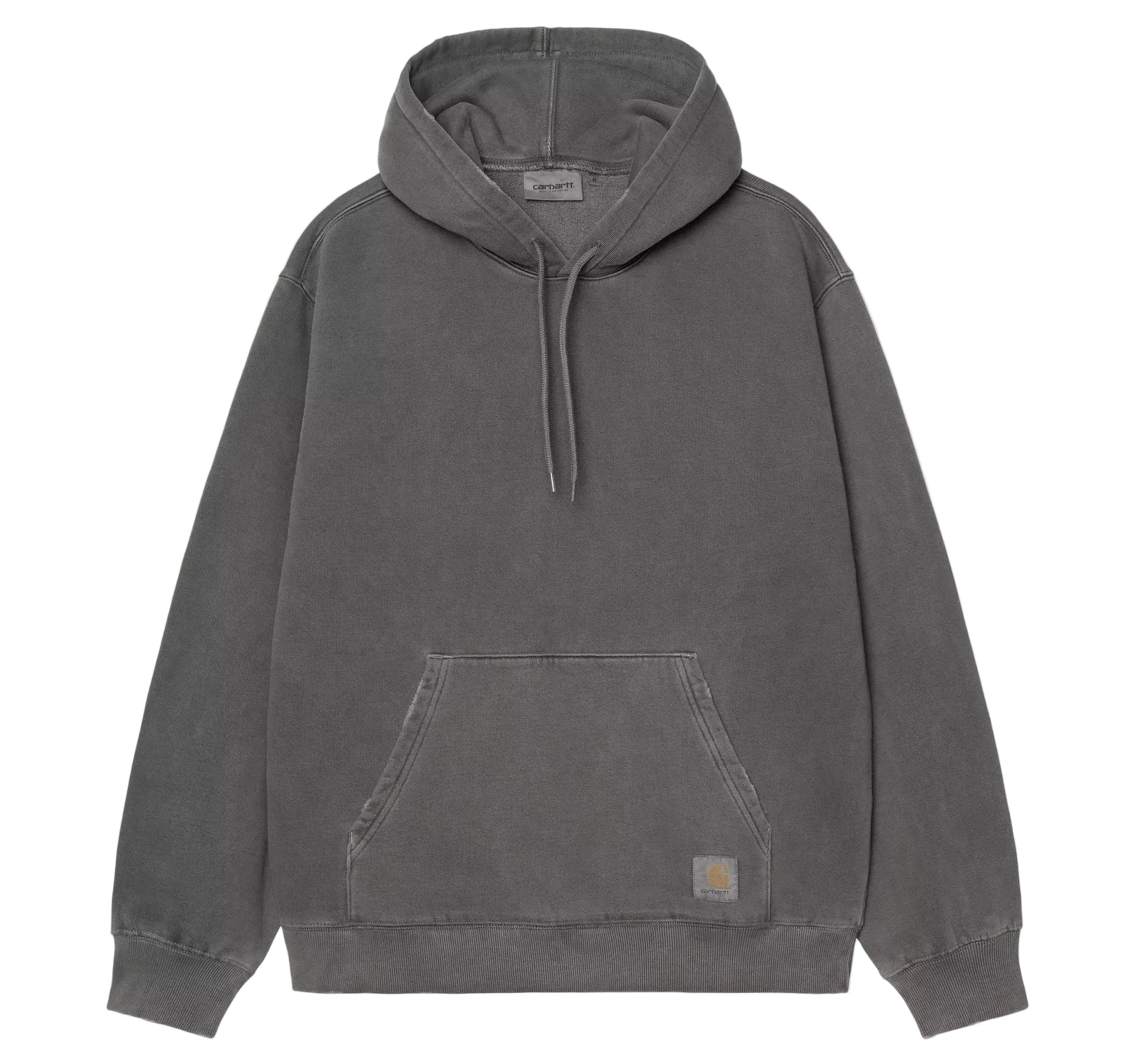Carhartt WIP Torion Hooded Sweatshirt Black Graphite Grind Wash