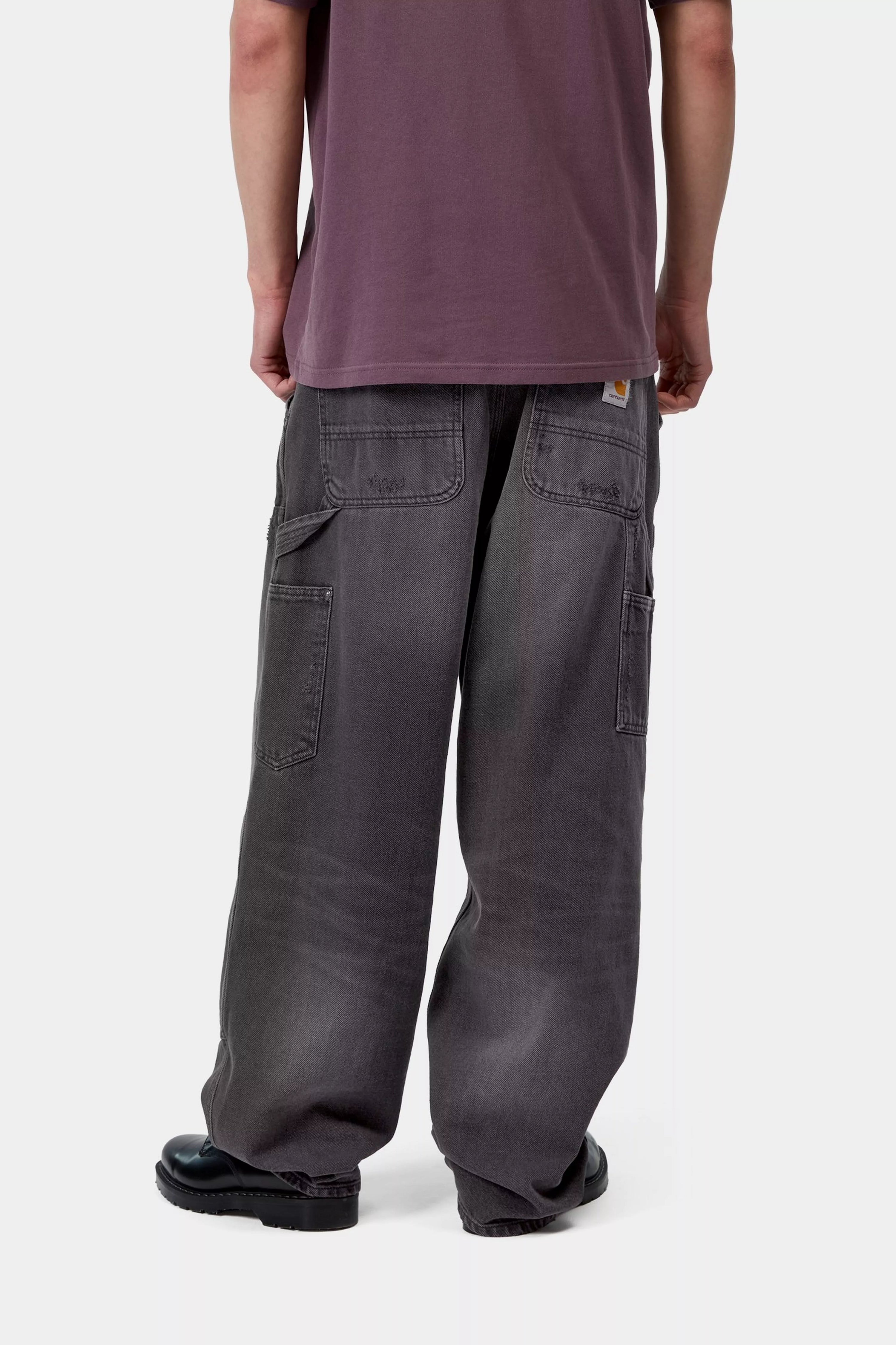 Carhartt OG Double Knee Pant Black Grind Wash