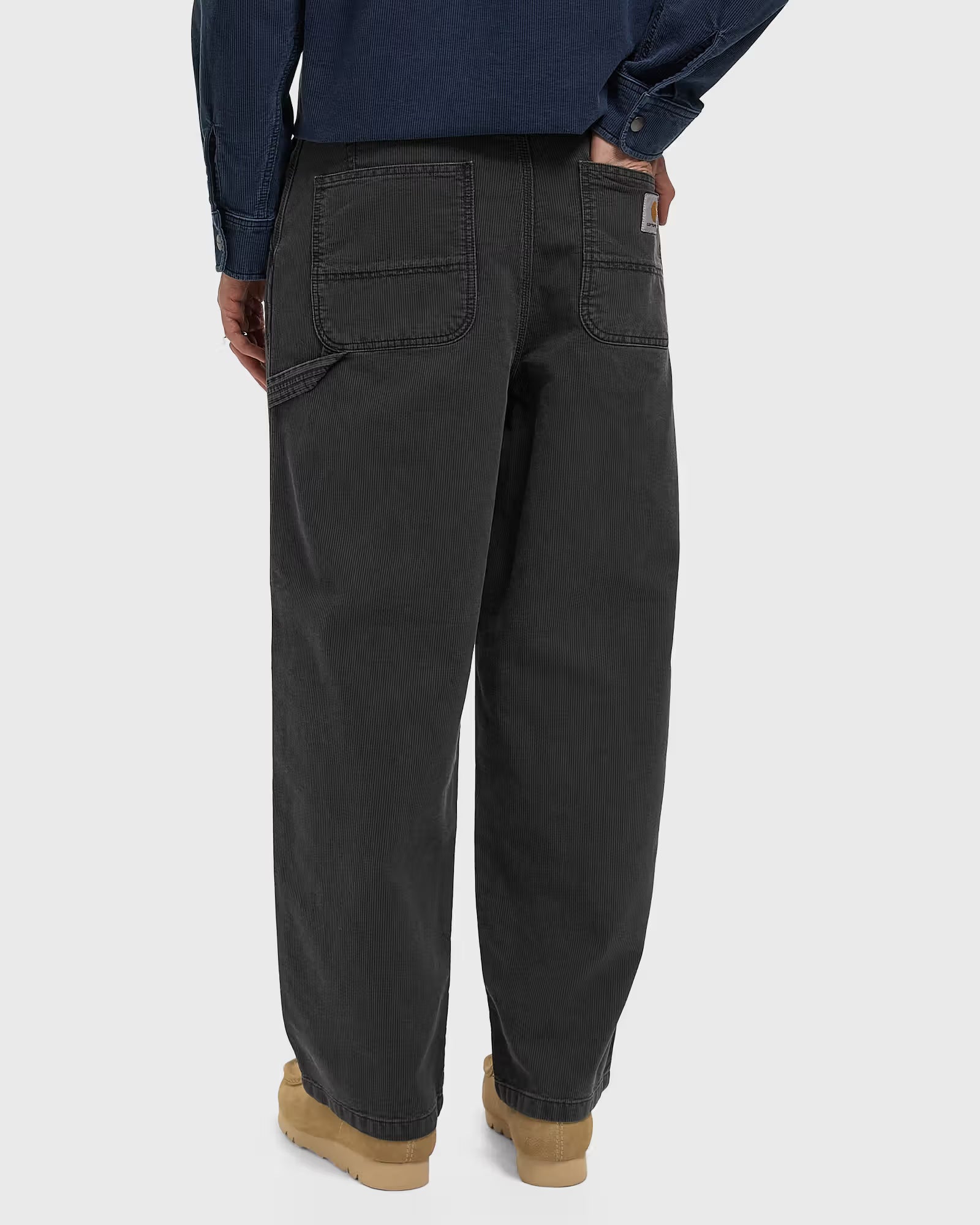 Carhartt Parrish Pant Obsidian Stone washed