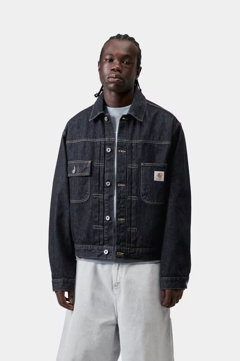 Carhartt Belmar Jacket Blue Rinsed